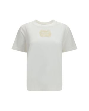 McQueen Embroidered Logo T-Shirt - White