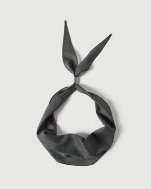 Brunello Cucinelli Virgin Wool Tie - Gray