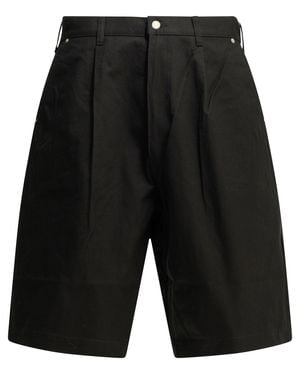 Comme des Garçons Formal Cotton Shorts - Black