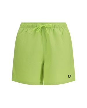 Fred Perry Swim Shorts - Green