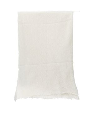 Fedeli Cashmere Scarf - White