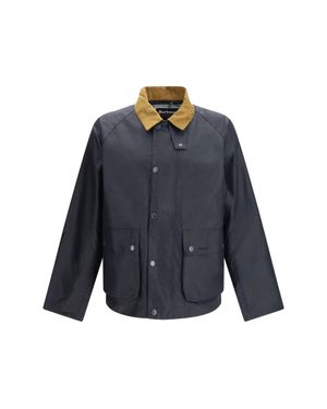 Barbour Wax Jacket Modern Bedale - Blue