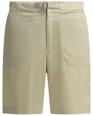 Houdini Sportswear "Liquid Chore" Technical Shorts - Natural