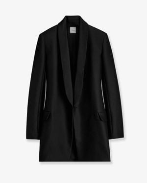 Dior Dior Wool And Silk Tuxedo Blazer - Black