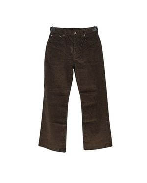 Acne Studios Corduroy Five-Pocket Trousers - Black