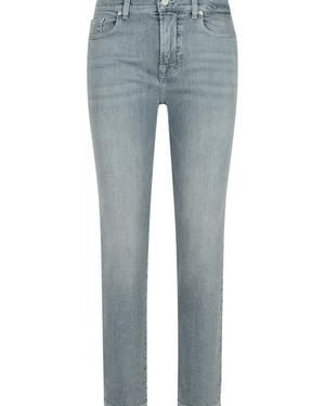 7 For All Mankind Relaxed Skinny Jeans - Blue