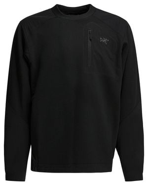 Arc'teryx Konseal Crewneck Sweatshirt - Black