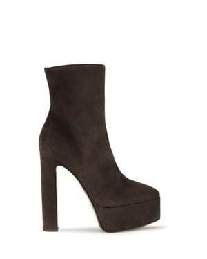 Le Silla Nora Platform Ankle Boots Sacher - Brown
