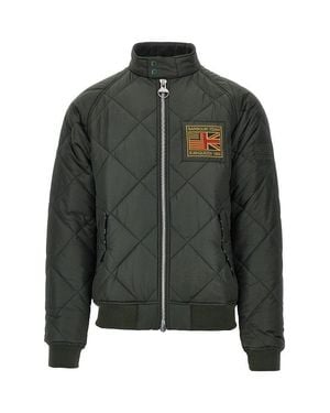 Barbour Quilted Nylon 'Merchant' Jacket - Green