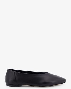 TOTEME Leather Ballerinas - White