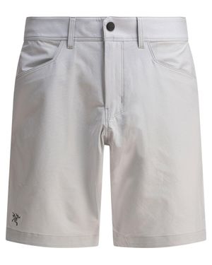 Arc'teryx Cotton Nylon Elastane Shorts - Grey