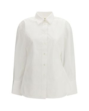 Rohe Shirt Shaped Cotton Poplin - White