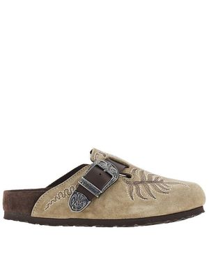 Etro Boston Mules - Brown
