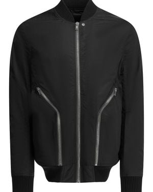 Rick Owens Heizer Bomber Jacket - Black