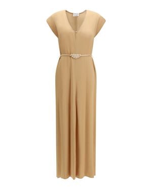 forte_forte Forte_Forte Long Kaftan Dress - Metallic