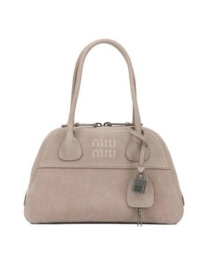 Miu Miu "Vivant" Small Handbag - Natural