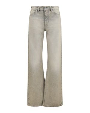 Our Legacy Straight-Leg Denim Jeans - Grey
