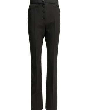 Valentino Vgold Tailored Pants - Black