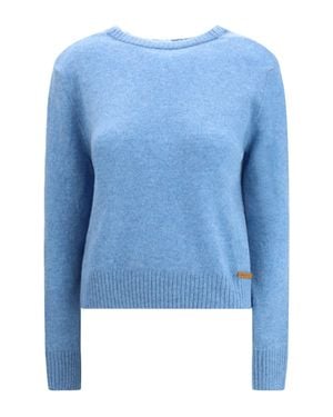 Marni Long-Sleeved Crewneck Jumper - Blue