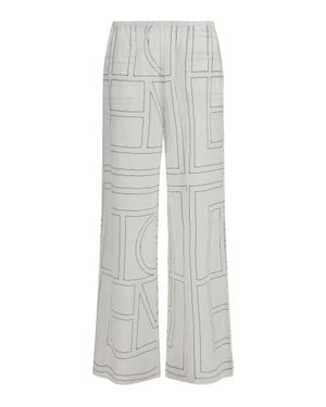 TOTEME Monogram Pants - Gray
