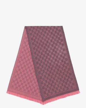 Gucci Wool Scarf - Purple