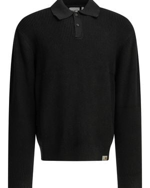 Carhartt Miles Polo Sweater - Black
