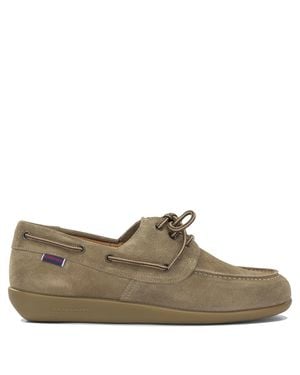 Sebago "Gary Jobson Suede" Lace-Up Loafers - Brown