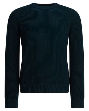 Rakku Rebel Crewneck Jumper Dark - Blue