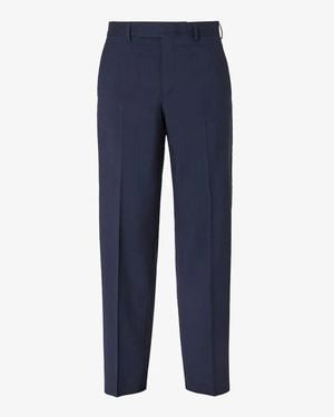 Fendi Wool Tailored Trousers - Blue