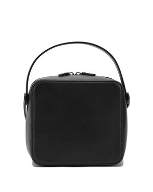 AURALEE Leather Crossbody Bag Crossbody Bags - Black