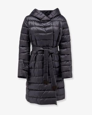 Max Mara Novef Long Down Jacket - Blue