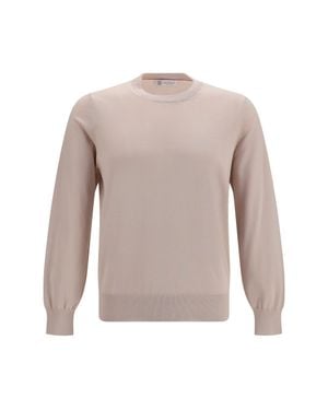 Brunello Cucinelli Jumper - White