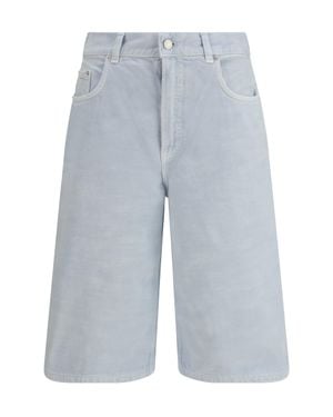 Haikure Denim Shorts New Becky - Blue