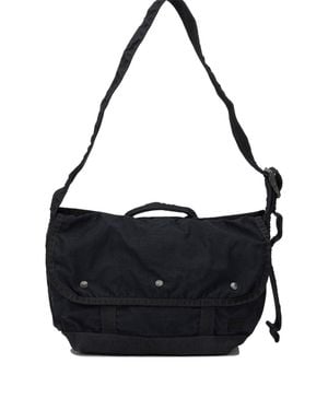 PORTER-YOSHIDA & CO Porter-Yoshida & Co Crag Messenger Large Shoulder Bag - Black