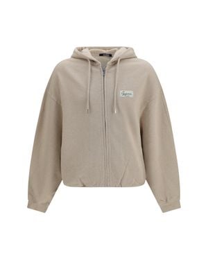 Jacquemus Le Montaigne Hooded Sweatshirt - Natural