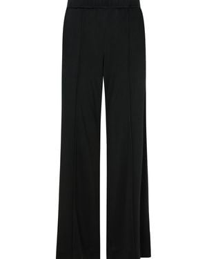 Jil Sander Viscose Trousers - Black