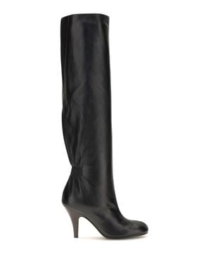Phoebe Philo Leather High Boots - Black
