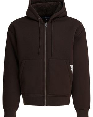 Stussy Bonded Sherpa Lined Hood Jacket - Black