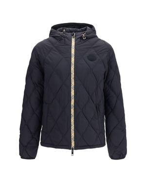 Burberry Doversgreen Nylon Down Jacket - Blue