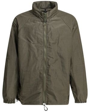 Comme des Garçons Lightweight Plaid Jacket - Green