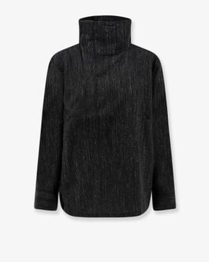 Soeur Lutece Virgin Wool Blend Shirt - Black