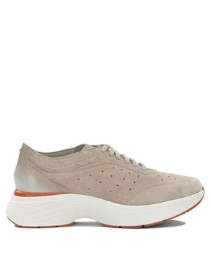 Santoni "Easy Bounce" High Trainers - Grey