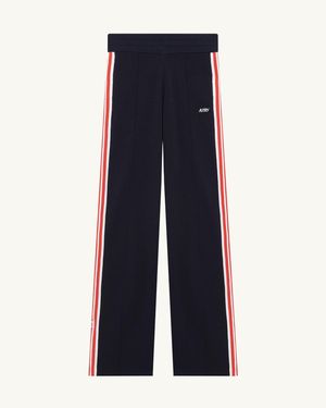 Autry Viscose Knit Jogger Pants - Blue