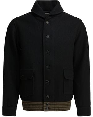 Buzz Rickson's Wool Bomber Jacket - Black