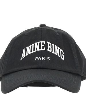 Anine Bing 'Jeremy' Baseball Hat - Black