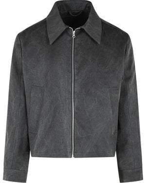 Séfr 'Tazio' Cotton Jacket - Black