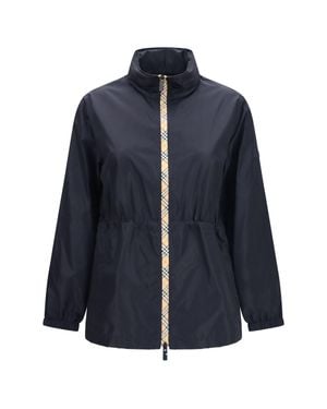 Burberry Short Blackpool Nylon Jacket - Blue