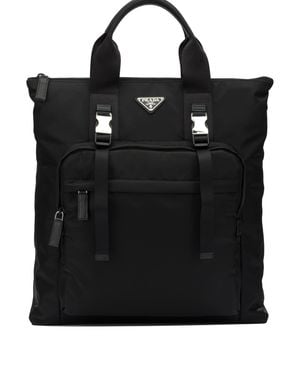 Prada Medium Backpack Re-Nylon - Black