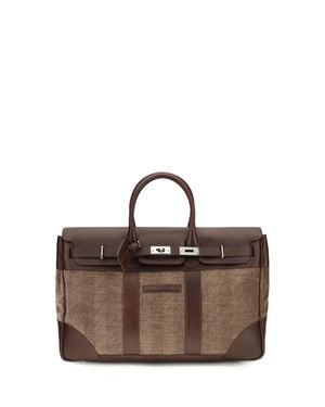 Brunello Cucinelli Travel Bag - Brown