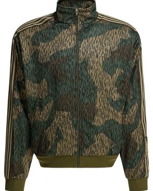 Kapital Rain Zipper Sweatshirt - Green